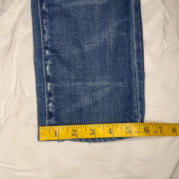 Lucky Brand Blue Straight Jeans with Vintage Distressing NoSize Tag.  #27 - Picture 3 of 11